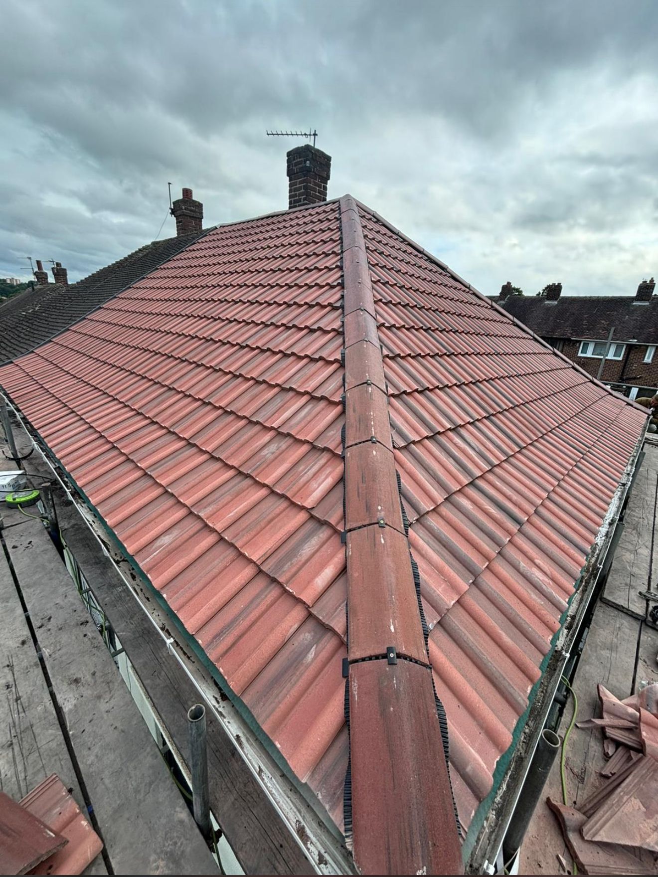 Coastline Roofing completed project - roof installation